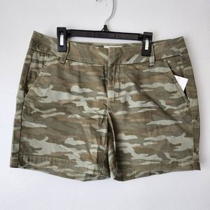 Caslon Twill Camo Shorts